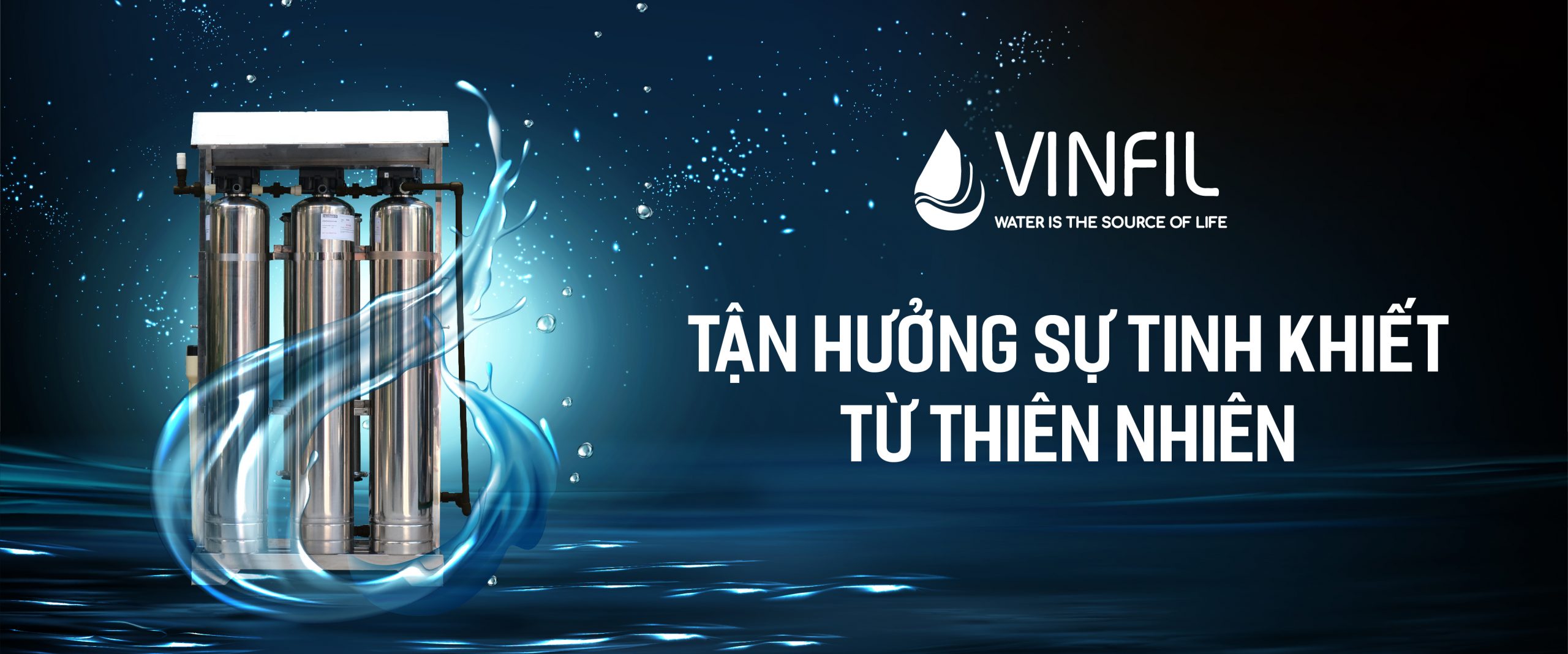 Vinfil- Chuyên hệ thống lọc nước tổng biệt thự Vincom