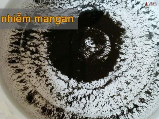 loại bỏ mangan khỏi nước vinfil